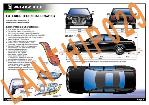 ARIZTO. Top-10 finalist of Design & Styling competition at Gaikindo Auto Expo Jakarta, 2007. 