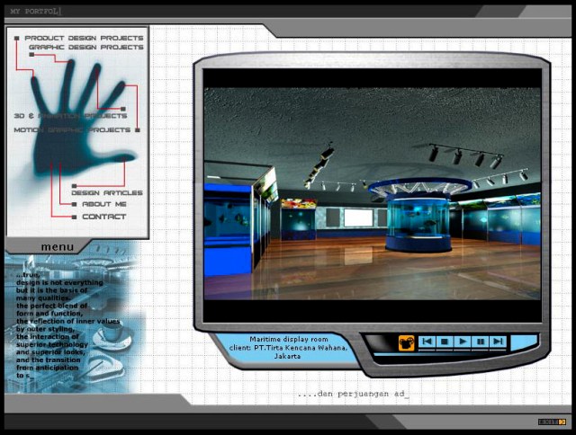 Portfolio, CD interactive, 2002.