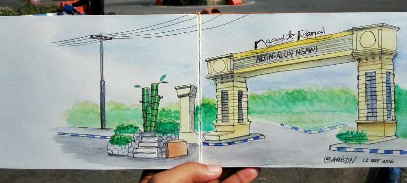 Gapura Alun-alun Ngawi