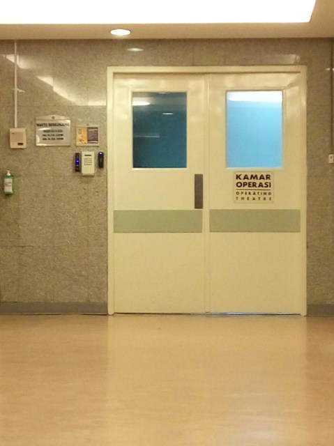 Kamar operasi Rumah Sakit Pondok Indah, Jakarta.