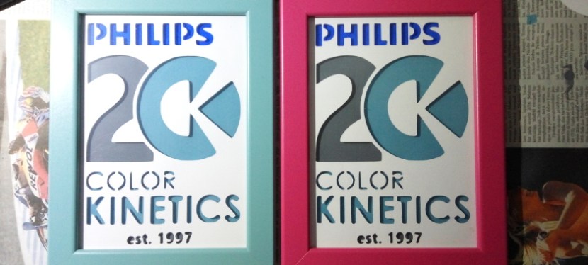 Papercutting Cupo Philips Color Kinetics&nbsp;20